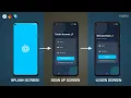 Splash Screen Signup Screen Login Screen 3 in 1 App Flow Android Studio Firebase Compose