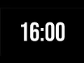 16 Minute Countdown Timer Minimal