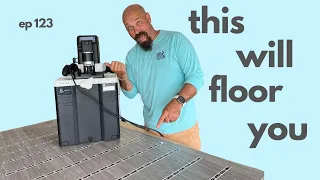 THIS WILL FLOOR YOU//DIY CNC Floor Panels-Episode 123