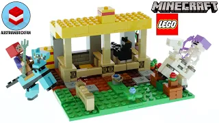 LEGO Minecraft 21171 The Horse Stable Speed Build - AustrianBrickFan