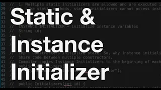 Initializers in Java an important interview question