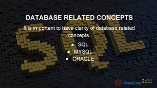 Database Assignment Help in USA Australia UK EssayCorp