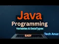 Java Variables and Data Types THEORY Exam