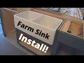 Lagu How to Install a Farmhouse Sink in a Kitchen Cabinet