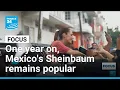 One year on Mexican President Claudia Sheinbaum enjoys record popularity FRANCE 24 English