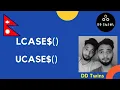 UCASE LCASE in Qbasic Learn Qbasic in Nepali for begineers Class 9 qbasic course