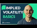 Implied Volatility Explained Options Trading Concept