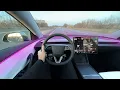Lagu NEW 2024 TESLA Model 3 Highland Facelift AUTOBAHN Drive! POV Interior Ambient Review