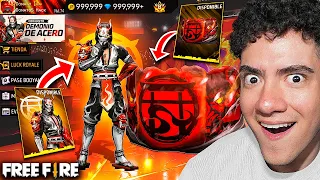CONSIGO LA SKIN de DEMONIO de ACERO en FREE FIRE y GANE LA PARED MAS EXCLUSIVA !! *wow* - TheDonato