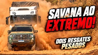 Savana em dois resgates pesados! Será que ela dá conta?