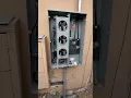300 amp meter electrical panel installation