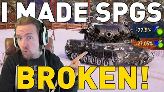 I made artillery BROKEN in World of Tanks