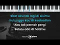 Cinta Sejati - Bunga Citra Lestari | KARAOKE PIANO - FEMALE KEY