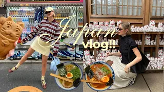 japan vlog Tokyo Mt Fuji lots of food spots