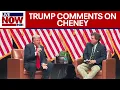 Trump on Cheney Let s put her with a rifle standing there
