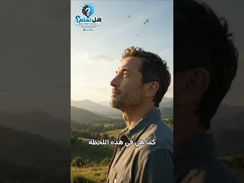 هل تعلم #1 : أنت تنظر إلى الماضي..!