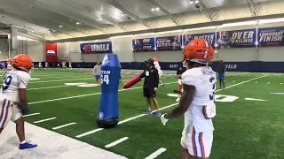 Sights and sounds Florida s 11th practice of fall camp