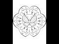 9 mandalas coloring pages bold and easy