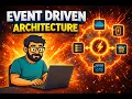 Event Driven Architecture Explained EDA in Microservices Kafka Example System Design Hindi