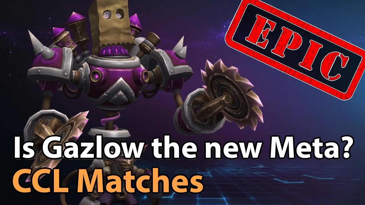► EPIC - Is Gazlowe the new Meta? CCL Exhibition Matches - Heroes of the Storm Esports