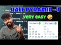 Half Pyramid - 4 My Python Assignment-13 Nested Loops by shiva prasad m