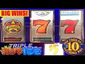 BIG WINS Red White Blue WILD 10 Times Pay Triple Hot Ice Double 4 Times Pay slots