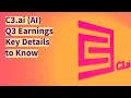 C3 ai Earnings Revenue Growth AI Market Trends Stock Outlook