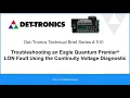 Technical Brief Troubleshooting an EQP LON Fault using the Continuity Voltage Diagnostic