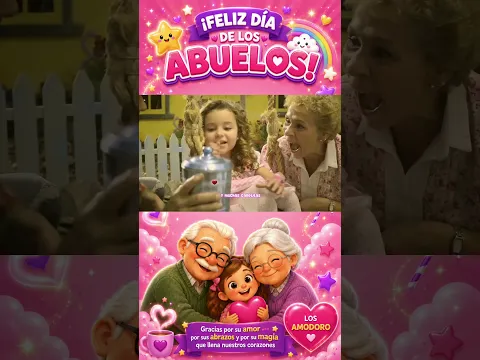🩷👵👴 ¡Feliz Día de los Abuelos! Los amodoro!✨#panam #panaminfantil #infantil #niños