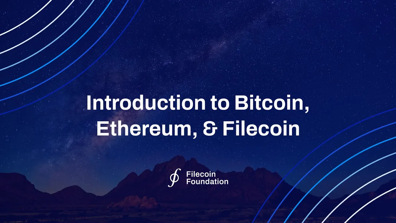 Blockchain: From Bitcoin to Filecoin | University Lecture