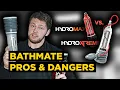 Pros and DANGERS of using a BATHMATE for Penis Enlargement Hydromax vs Hydroxtreme