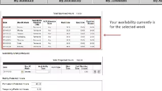 A F Associate How to Change Your Availability