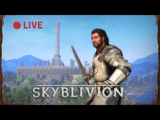 SKYBLIVION Live Gameplay Demo and Q&amp;A [Liking The Stream Is Appreciated]