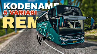 Download 5 Kodename Rem Variasi Bussid Terbaru | Game Bus Simulator MP3