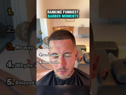 Ranking Funniest Barber Moments🤣