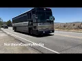 RARE CATCH LASD Inmate Bus Being Escorted After Being In A Minor Traffic Collision