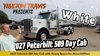 2027 Peterbilt 589 Day Cab with Heavy Specs for Moss Utilities
