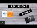 Power function with Recursion C C JAVA