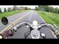 Is Shadow 750 big Enough for a 400lb Man Highway Run