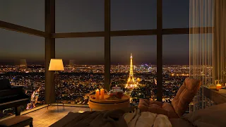 4K Cozy Bedroom In Paris With Relaxing Piano Jazz Music For Sleeping Studying  4K Cozy Bedroom In Paris With Relaxing Piano Jazz Music For Sleeping Studying