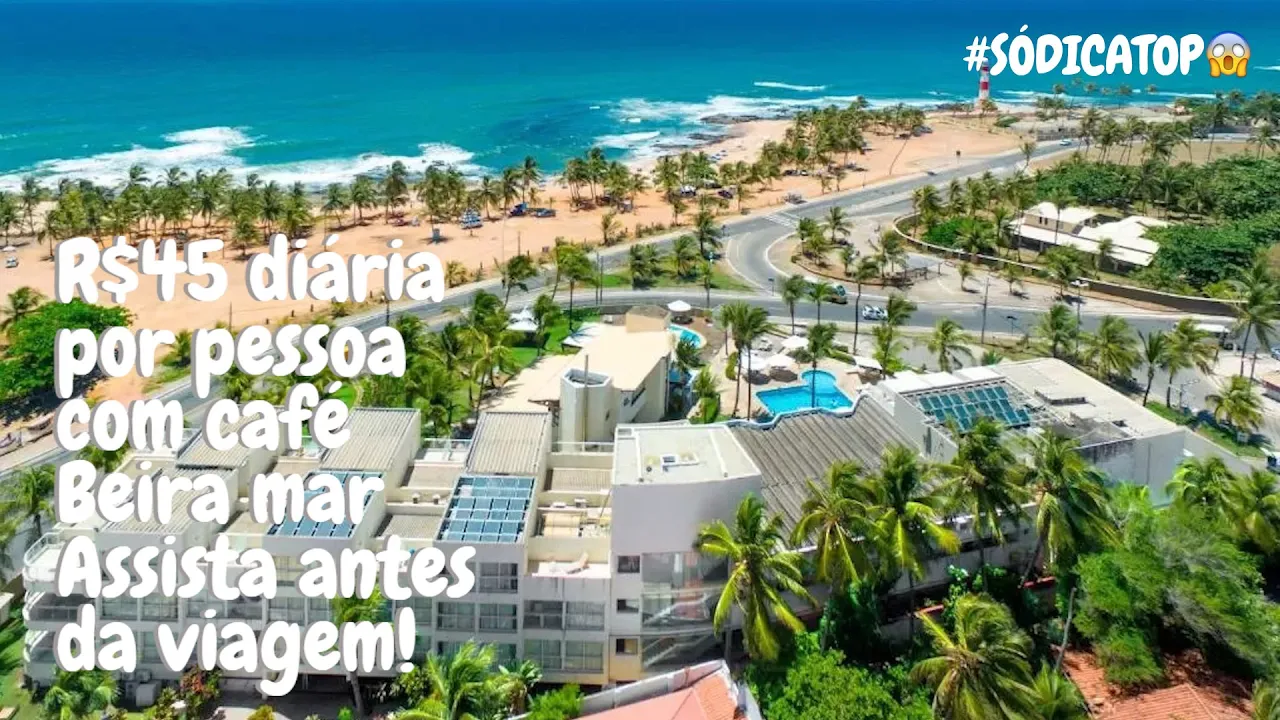 Melhores e mais baratas pousadas na praia de Itapuã - Salvador/BA