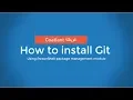 How to install Git using powerShell package management Module OneGet - Chocolatey package provider