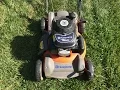 Husqvarna 21 Lawn Mower Model 55R21HV Honda Engine - Broken Craigslist Find