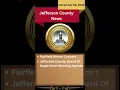 Jefferson County News Fairfield Winter Concert Supervisors Meeting Agenda