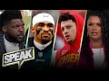 Patrick Mahomes or Jalen Hurts who has more to gain from Super Bowl LVII NFL SPEAK