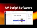 AV Script Software from StudioBinder