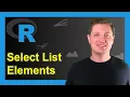 Select Multiple Elements from List in R Example Extract Subset Lists list c Functions