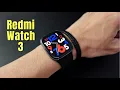 AMOLED MINI GPS - REDMI WATCH 3 - Unboxing test Whatsapp call