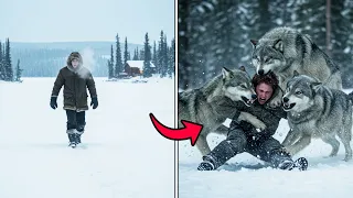 آخرین لحظات وحشتناک یک مرد که توسط یک گله گرگ زنده خورده شد 