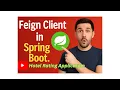 Microservice Communication Made Easy Feign Client in Spring Boot HOTEL RATING APP